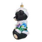 Gentle Midnight Meadow | Hand-Painted Glass Ornament | Blubom 2020-192