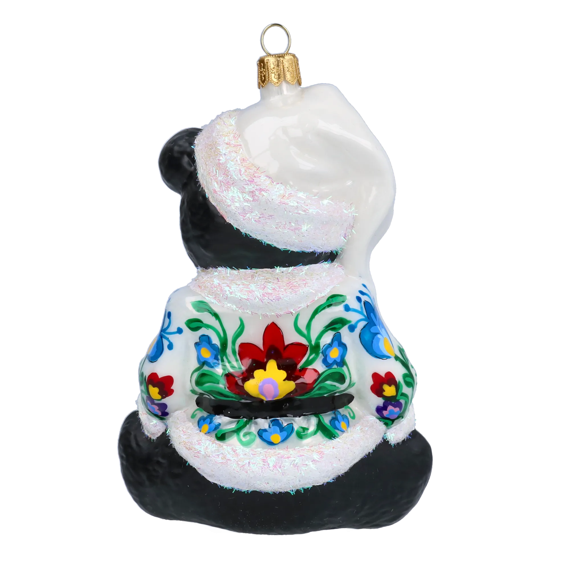 Gentle Midnight Meadow | Hand-Painted Glass Ornament | Blubom 2020-192