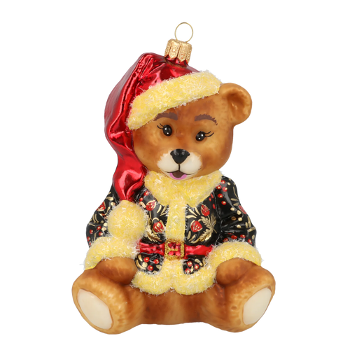 Sovereign Heritage Cub | Hand-Painted Glass Ornament | Blubom 2020-196