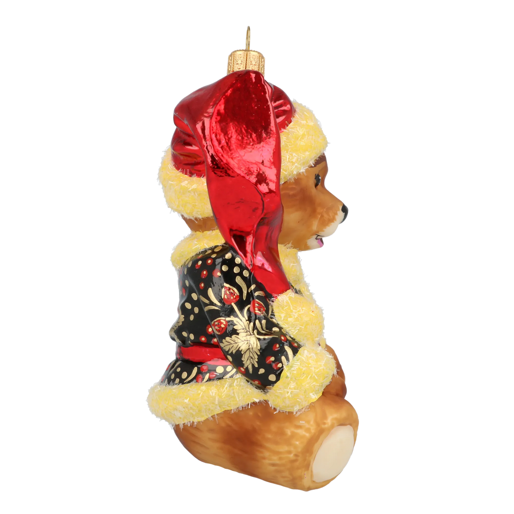 Sovereign Heritage Cub | Hand-Painted Glass Ornament | Blubom 2020-196