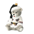 Serene Shadow Cub | Hand-Painted Glass Ornament | Blubom 2020-200
