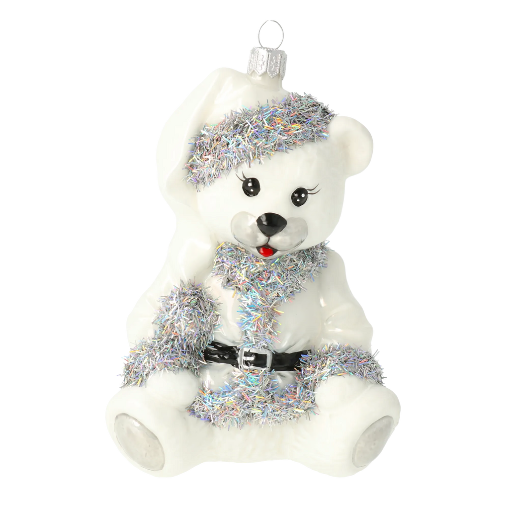 Gentle Moonlit Cub | Hand-Painted Glass Ornament | Blubom 2020-201