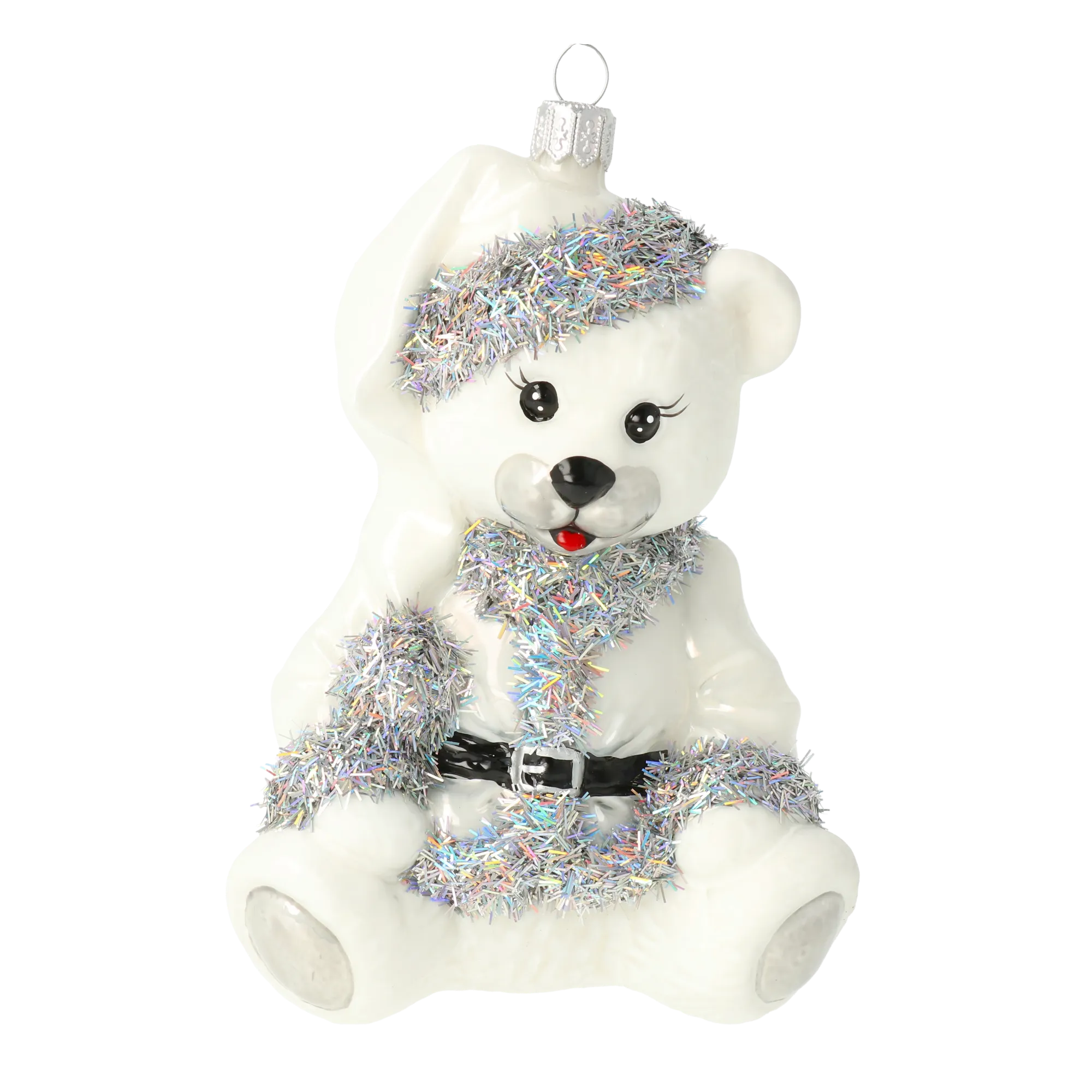 Gentle Moonlit Cub | Hand-Painted Glass Ornament | Blubom 2020-201