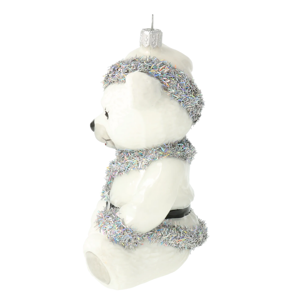 Gentle Moonlit Cub | Hand-Painted Glass Ornament | Blubom 2020-201