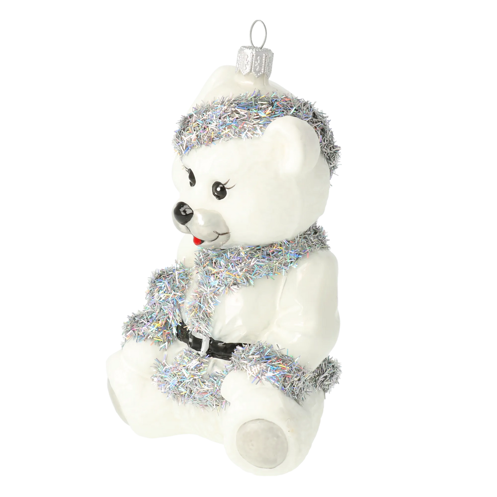 Gentle Moonlit Cub | Hand-Painted Glass Ornament | Blubom 2020-201