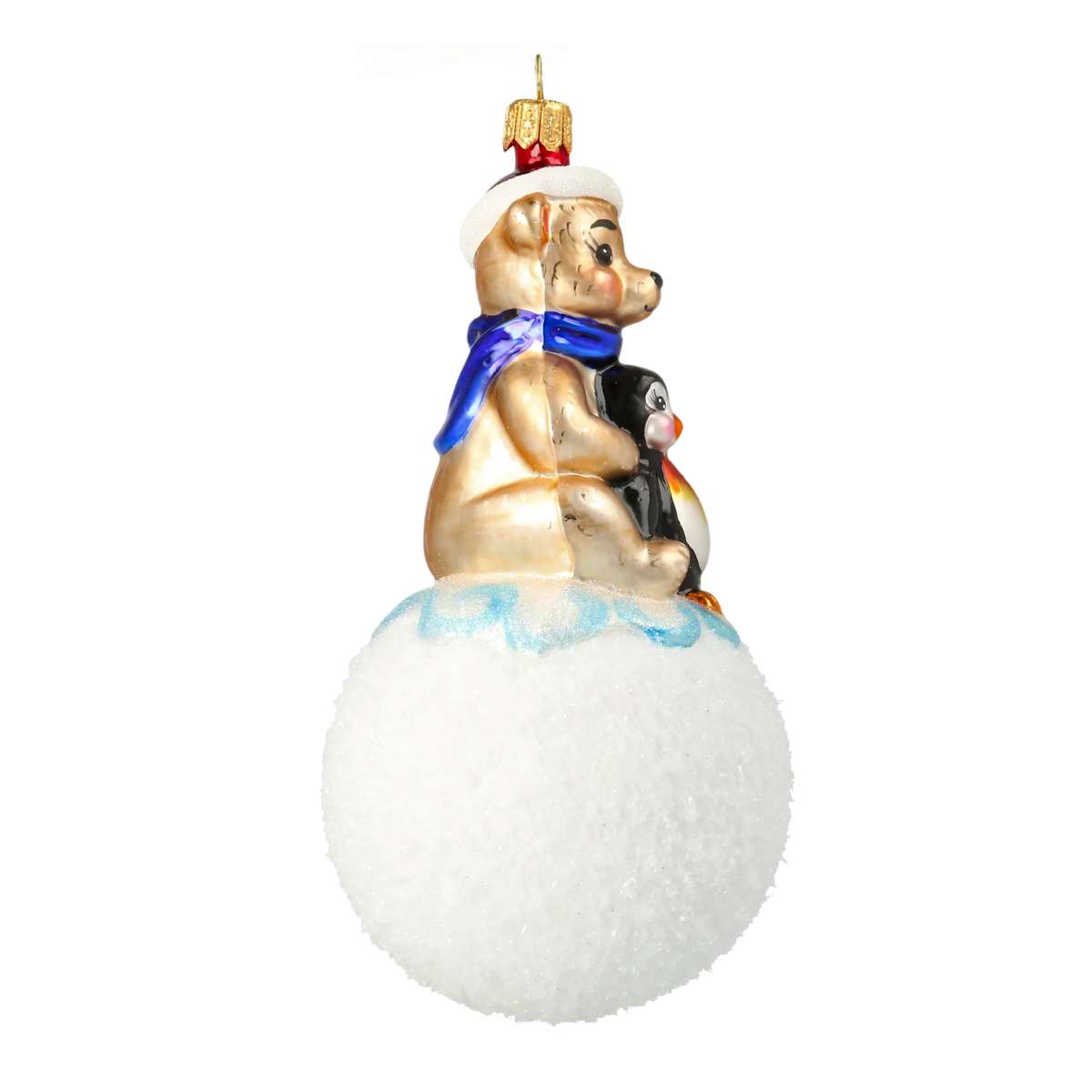 Kindred Voyagers | Hand-Painted Glass Ornament | Blubom 2020-217