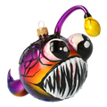Voracious Marauder | Hand-Painted Glass Ornament | Blubom 2020-224