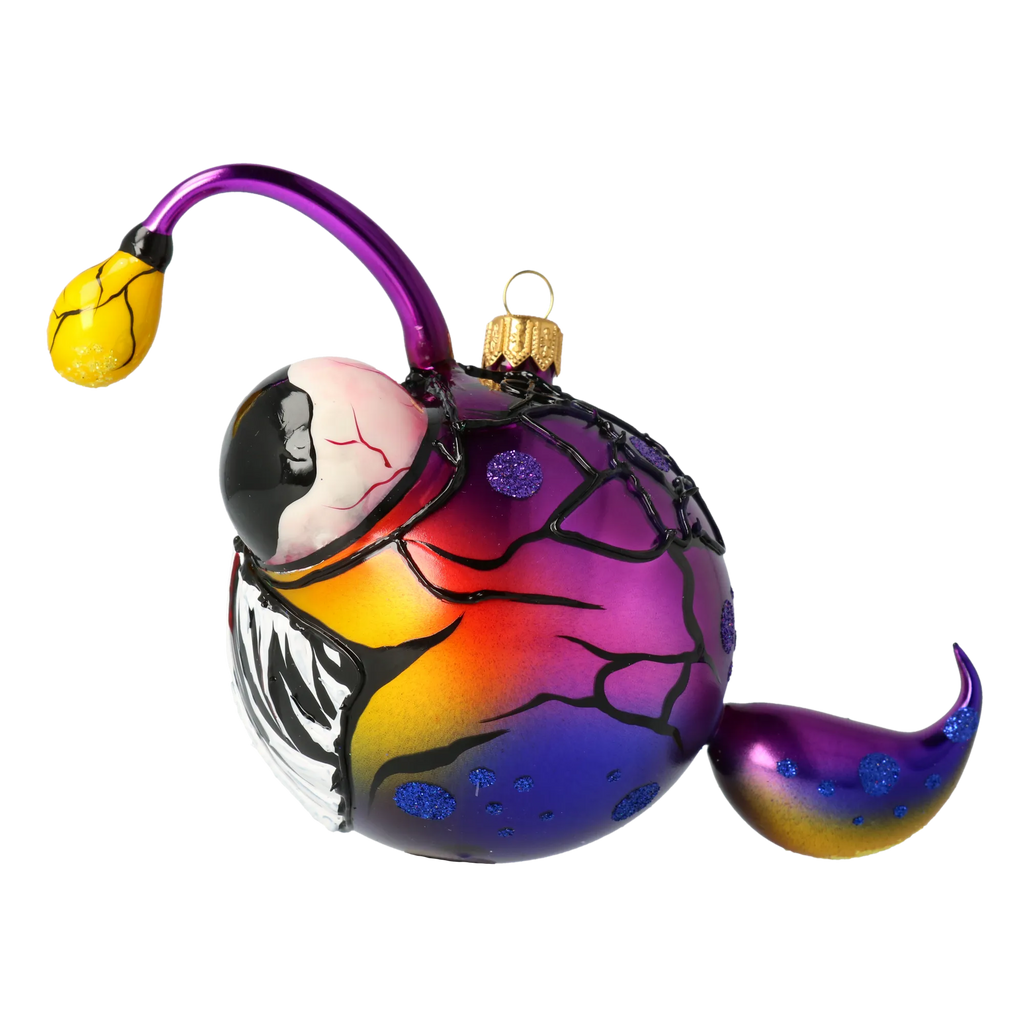 Voracious Marauder | Hand-Painted Glass Ornament | Blubom 2020-224