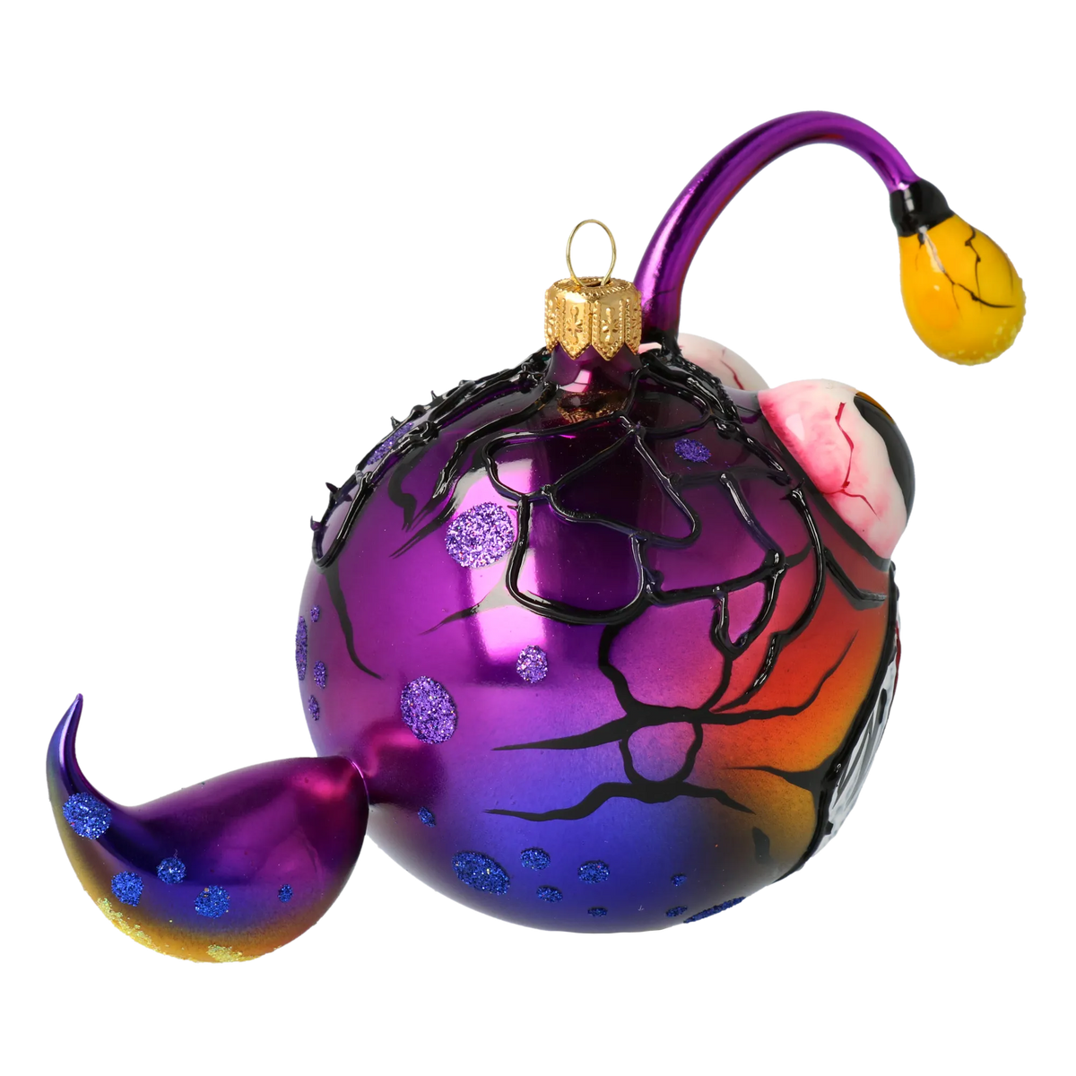 Voracious Marauder | Hand-Painted Glass Ornament | Blubom 2020-224
