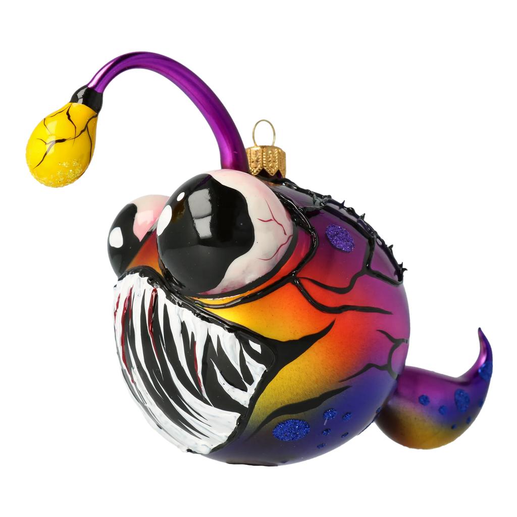 Voracious Marauder | Hand-Painted Glass Ornament | Blubom 2020-224