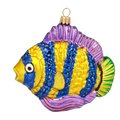 Bold Reef Voyager | Hand-Painted Glass Ornament | Blubom 2020-229