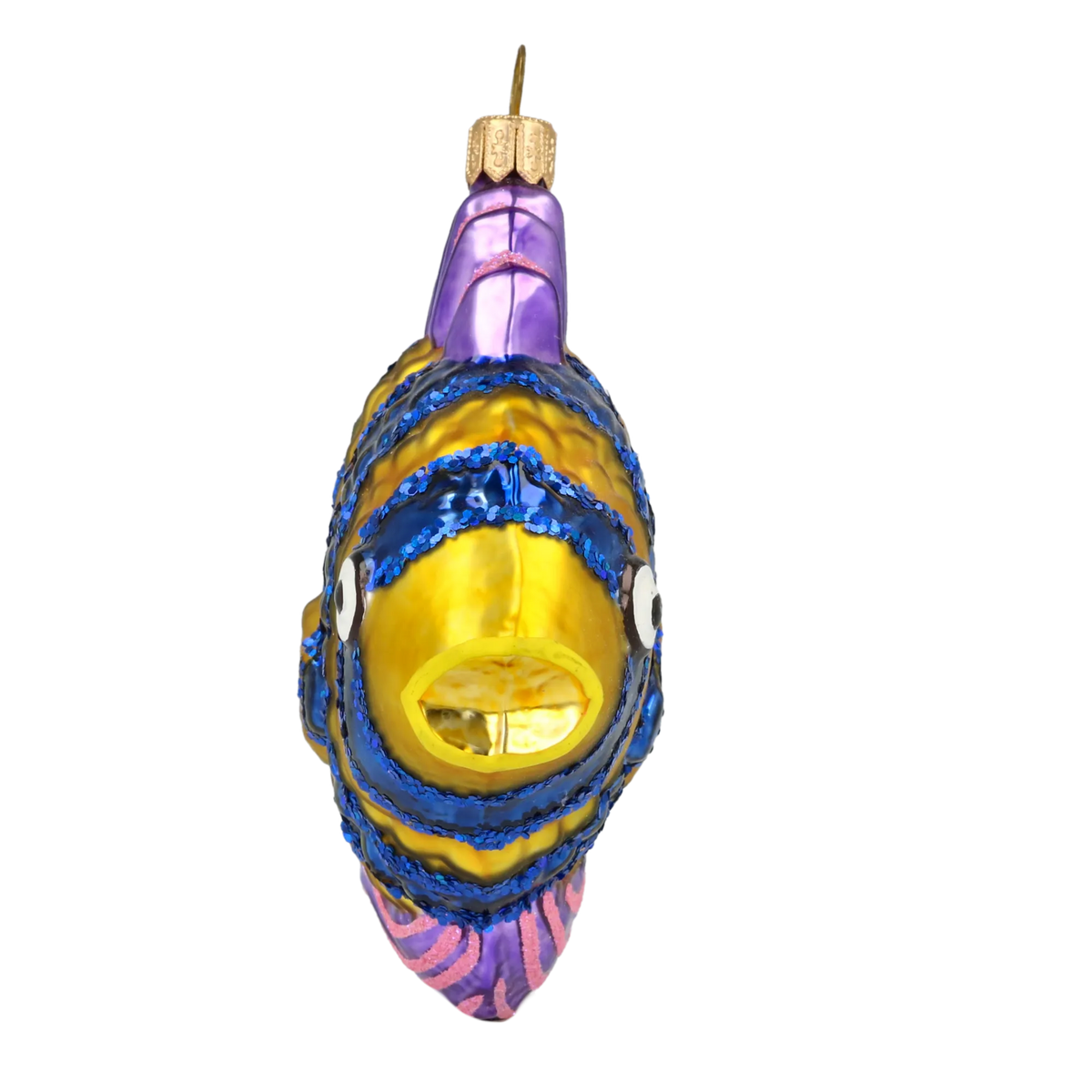 Bold Reef Voyager | Hand-Painted Glass Ornament | Blubom 2020-229