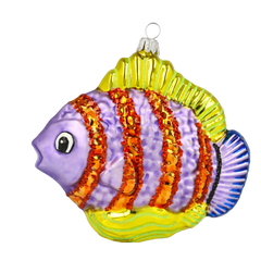 Violet & Amber Reef Fish