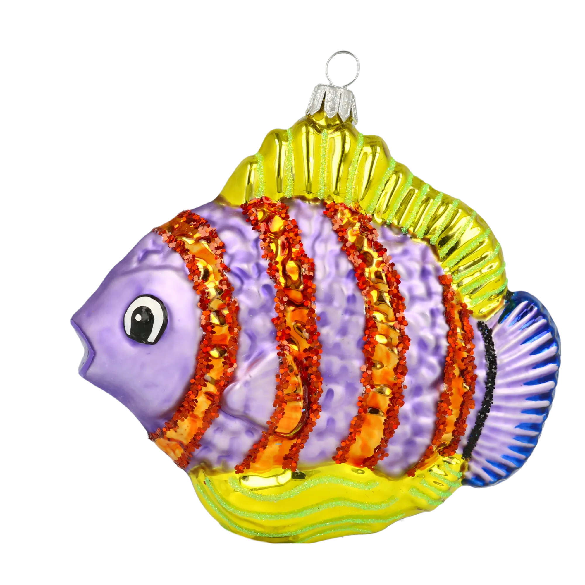 Stately Tide Sovereign | Hand-Painted Glass Ornament | Blubom 2020-230