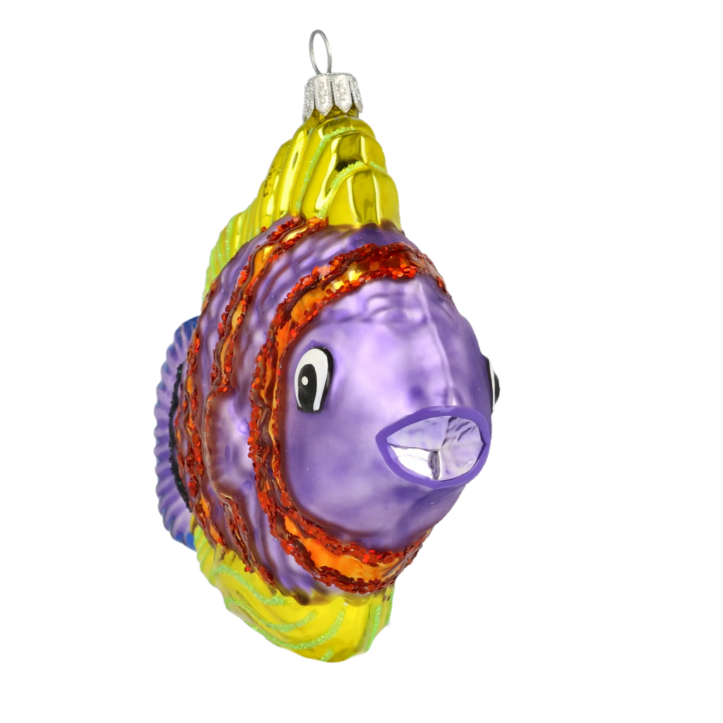 Stately Tide Sovereign | Hand-Painted Glass Ornament | Blubom 2020-230