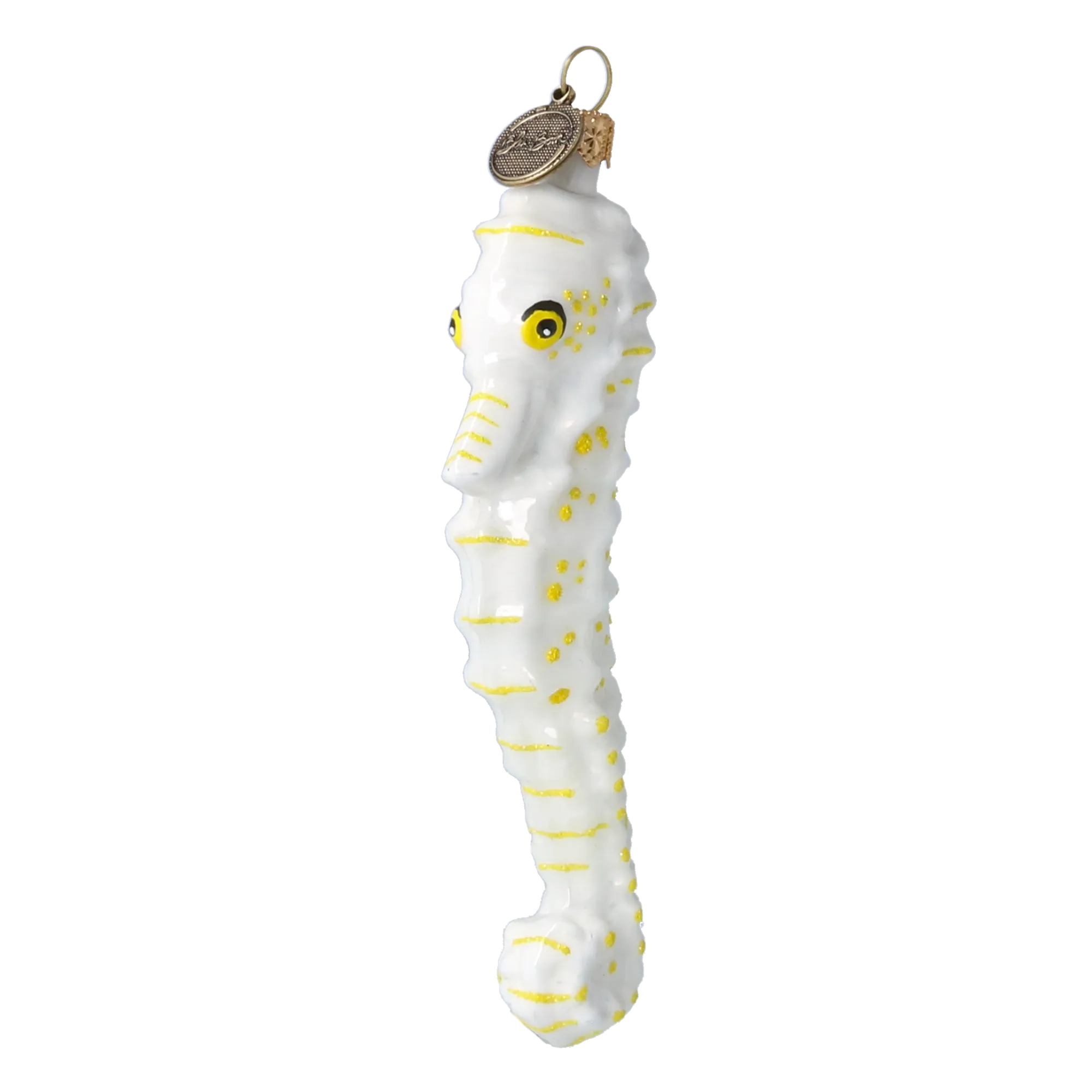 Alabaster Reef Scout | Hand-Painted Glass Ornament | Blubom 2020-233