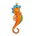 Amber Tide Sovereign | Hand-Painted Glass Ornament | Blubom 2020-238