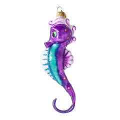 Fancy Seahorse in Violet