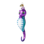 Violet Tide Sovereign | Hand-Painted Glass Ornament | Blubom 2020-239