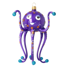 Dreamy Octopus in Amethyst