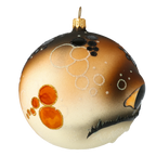 Amber Curiosity | Hand-Painted Glass Ornament | Blubom 2020-246