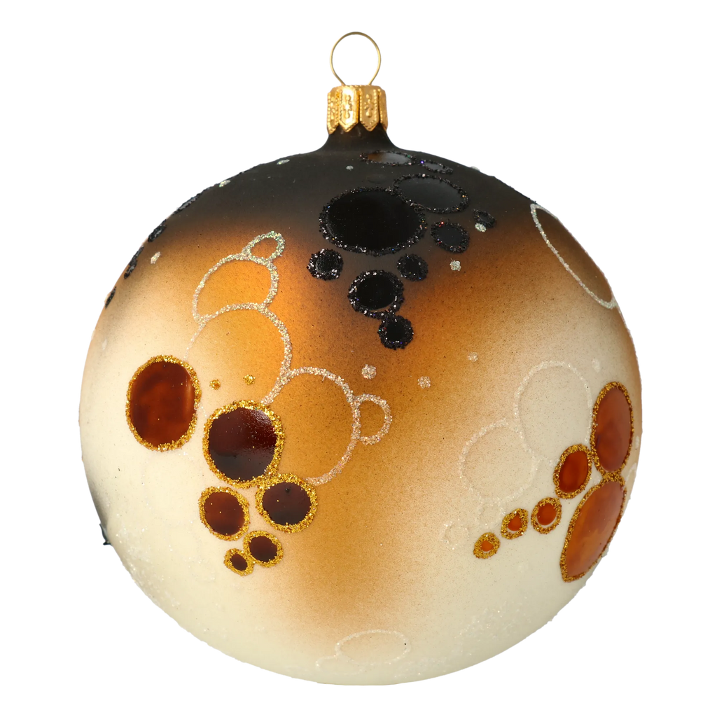 Amber Curiosity | Hand-Painted Glass Ornament | Blubom 2020-246