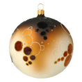 Load image into Gallery viewer, Fish Ball. Handmade Glass Christmas ornament. 2020-246
