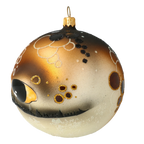 Amber Curiosity | Hand-Painted Glass Ornament | Blubom 2020-246