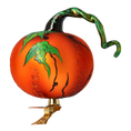 Load image into Gallery viewer, Pumpkin Mischief Handmade Glass Christmas ornament 2020-250
