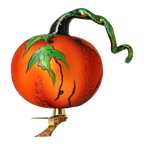Sinister Patch Rogue | Hand-Painted Glass Ornament | Blubom 2020-250