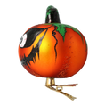 Load image into Gallery viewer, Pumpkin Mischief Handmade Glass Christmas ornament 2020-250
