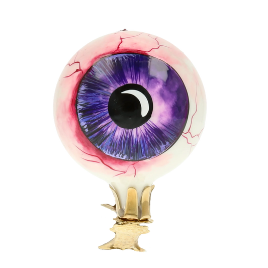 Amethyst Gaze Premium christmas glass ornament 2020-251