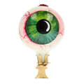Restless Verdant Gaze | Hand-Painted Glass Ornament | Blubom 2020-252
