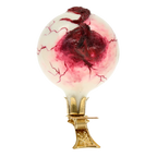 Restless Verdant Gaze | Hand-Painted Glass Ornament | Blubom 2020-252