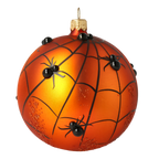 Obsidian Ember Silence | Hand-Painted Glass Ornament | Blubom 2020-257