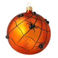 Load image into Gallery viewer, Sphere Web. Handmade Glass Christmas ornament. 2020-257
