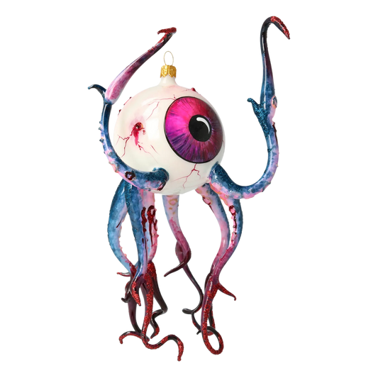 Infinite Vigil | Hand-Painted Glass Ornament | Blubom 2020-270