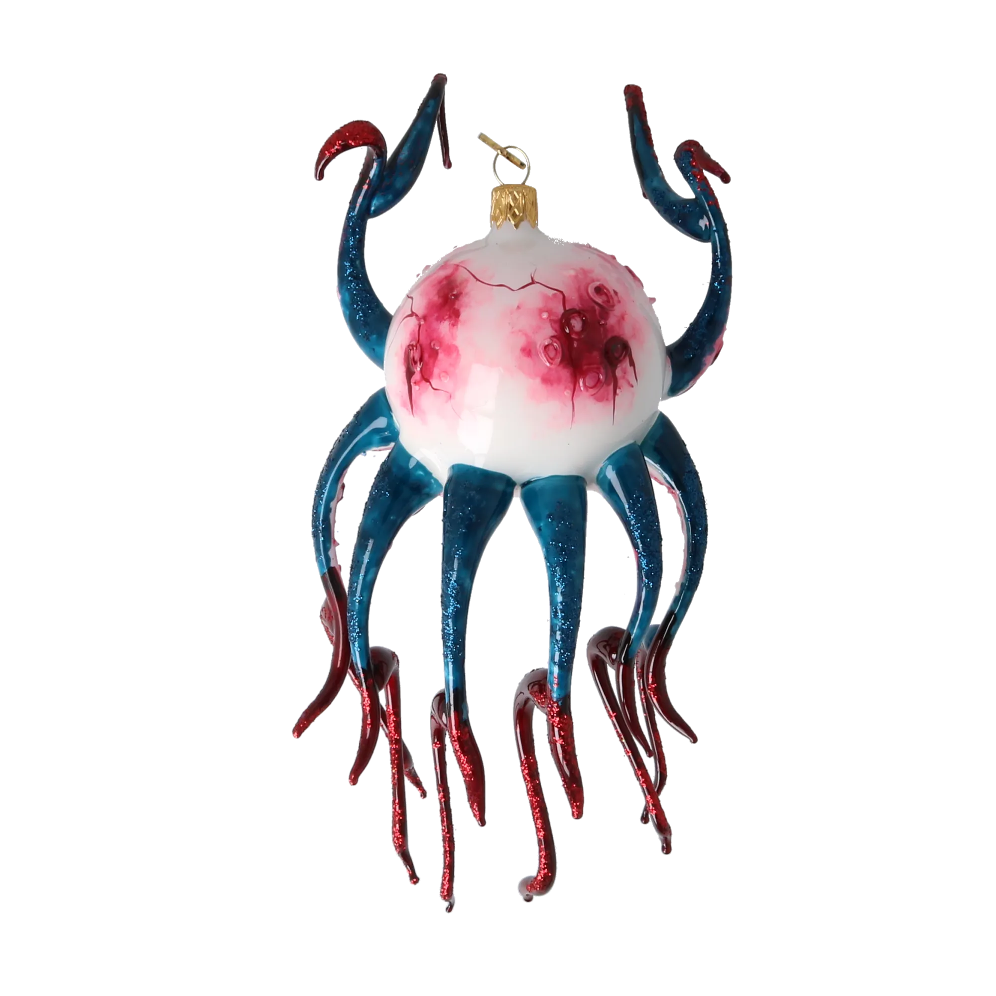 Infinite Vigil | Hand-Painted Glass Ornament | Blubom 2020-270