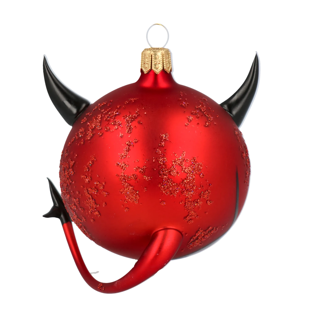 Feverish Imp | Hand-Painted Glass Ornament | Blubom 2020-271
