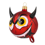 Feverish Imp | Hand-Painted Glass Ornament | Blubom 2020-271