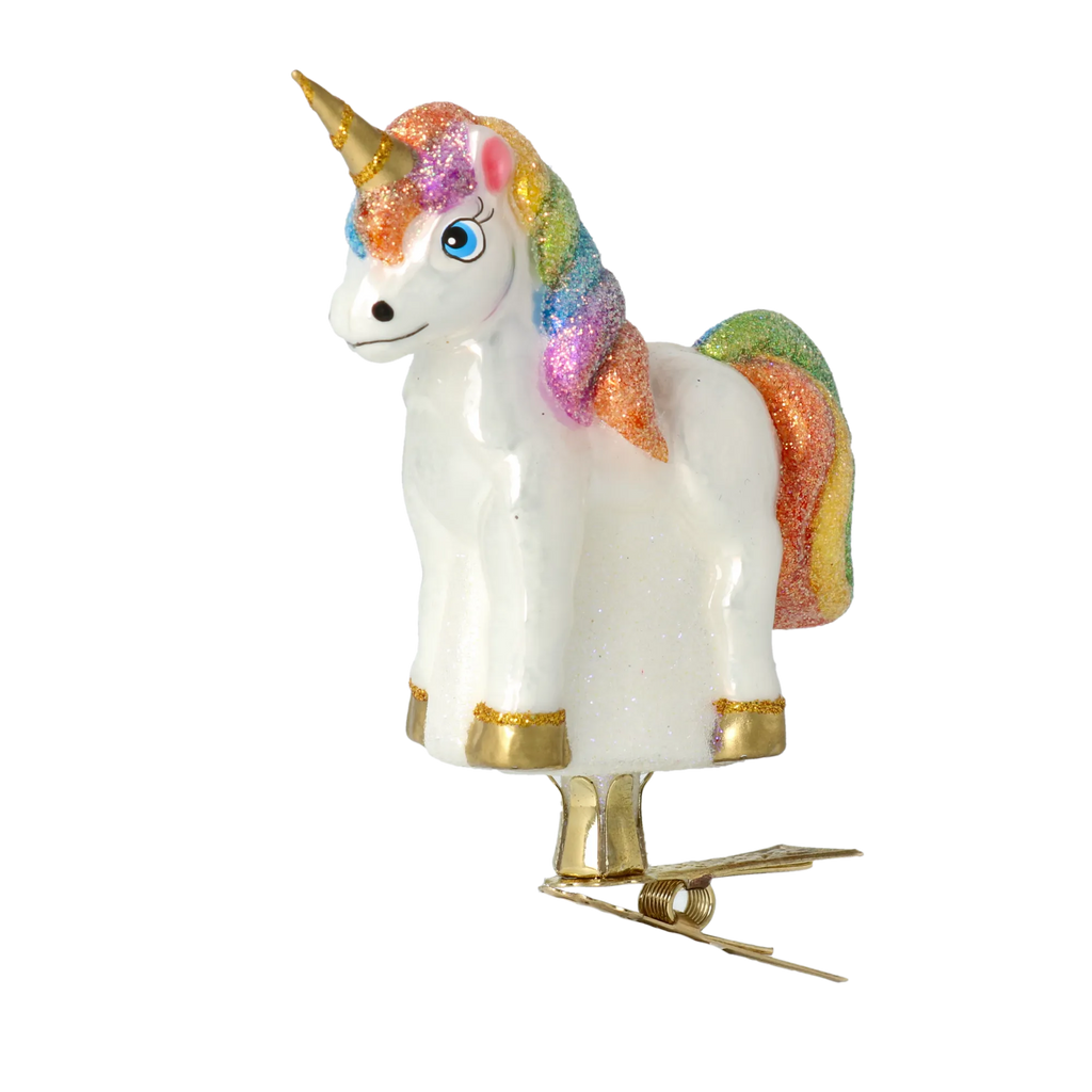 Aurora Crest Legend | Hand-Painted Glass Ornament | Blubom 2020-275