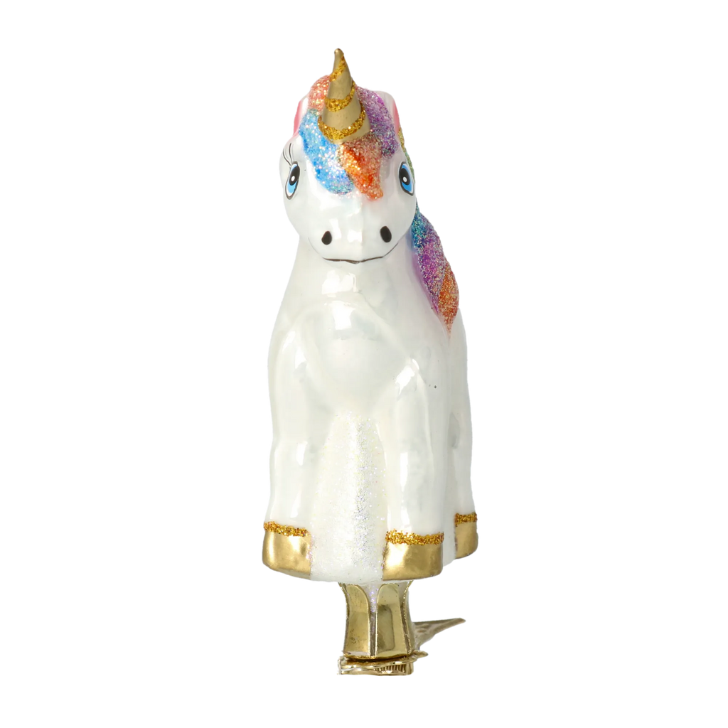 Aurora Crest Legend | Hand-Painted Glass Ornament | Blubom 2020-275