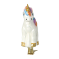 Load image into Gallery viewer, Prismatic Rainbow Unicorn Premium christmas glass ornament 2020-275
