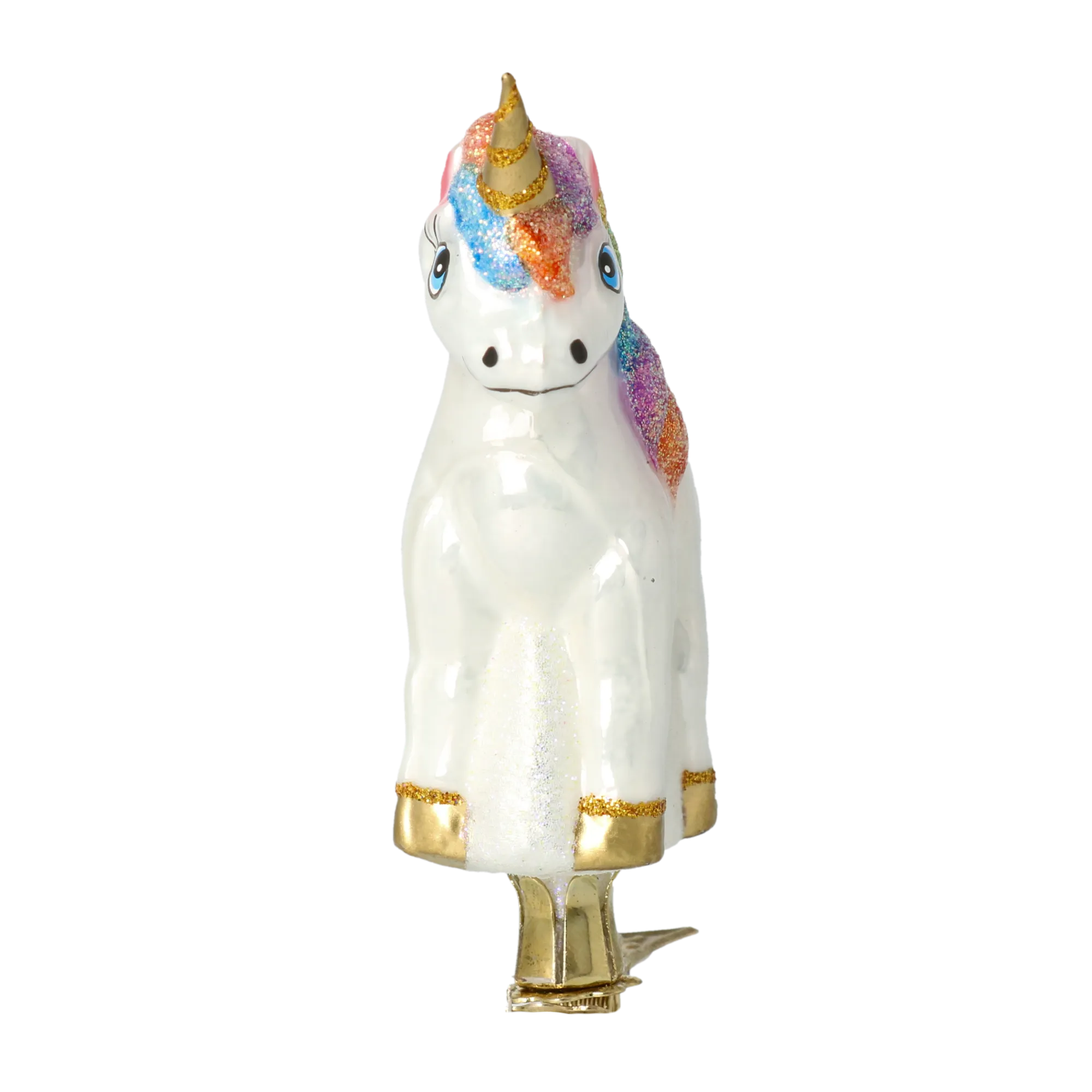 Aurora Crest Legend | Hand-Painted Glass Ornament | Blubom 2020-275