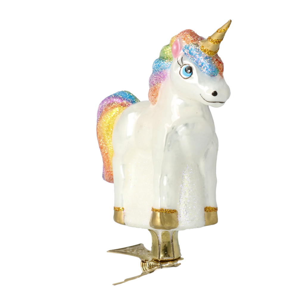 Aurora Crest Legend | Hand-Painted Glass Ornament | Blubom 2020-275