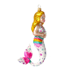 Siren of the Pearl | Hand-Painted Glass Ornament | Blubom 2020-280
