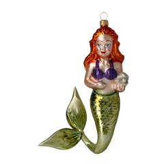 Olive Mermaid's Shell