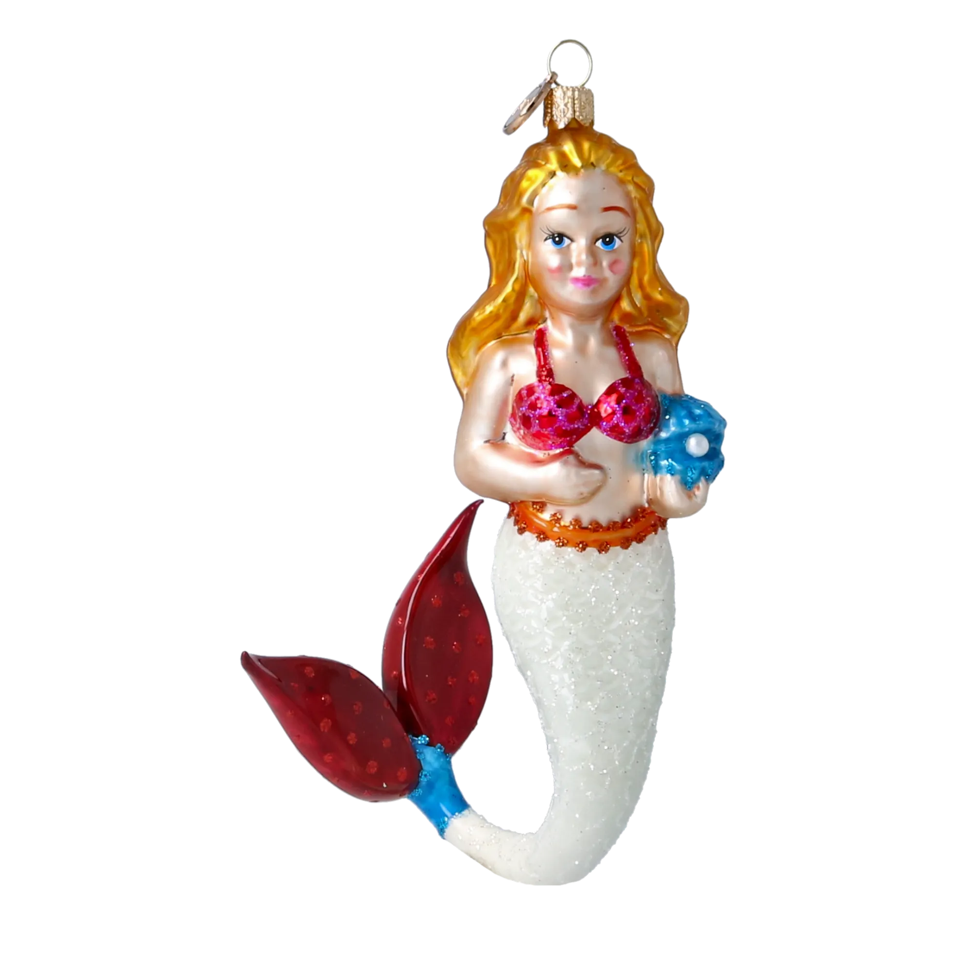 Ruby & Pearl Mermaid's Shell