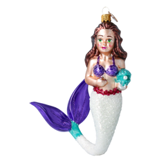 Violet & Pearl Mermaid's Shell