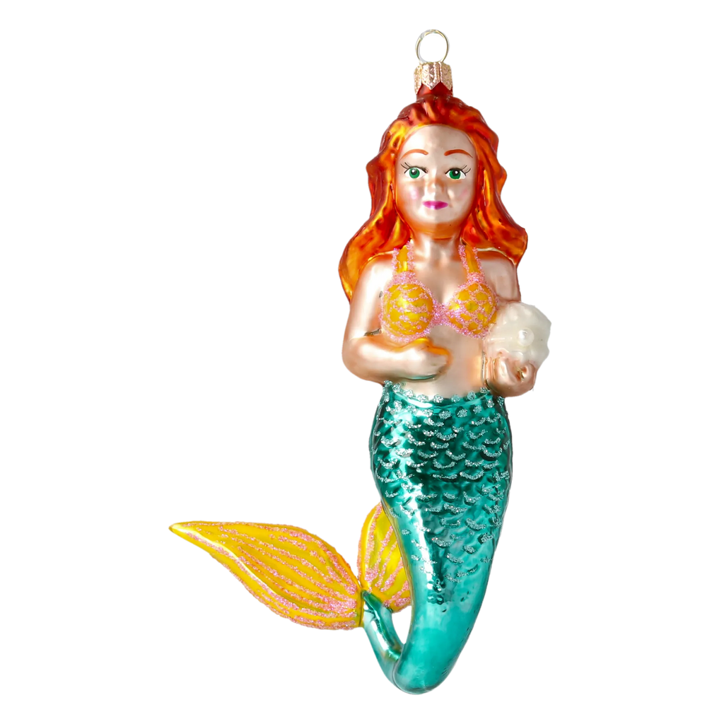 Serene Tide Sovereign | Hand-Painted Glass Ornament | Blubom 2020-284